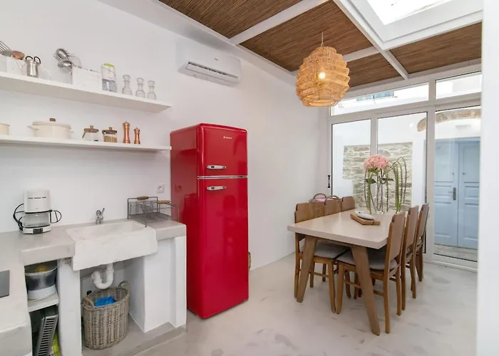 Casa de Férias Cycladic House In The Heart Of